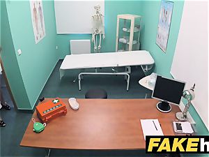 fake clinic puny towheaded Czech patient health test