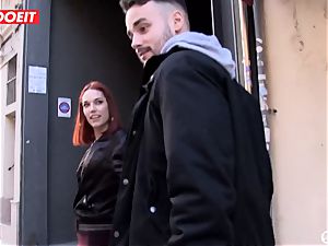 Spanish adult movie star tempts random guy into hump on webcam