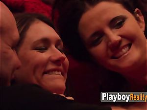 crazy couple steams up other couples during super hot foreplay
